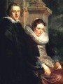 Portrait of a Young Married Couple Flemish Baroque Jacob Jordaens